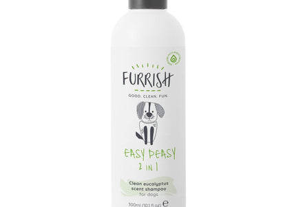 Furrish Easy Peasy 2in1 Shampoo 300ml – Cleansing and Moisturizing Formula with Built-In Conditioner