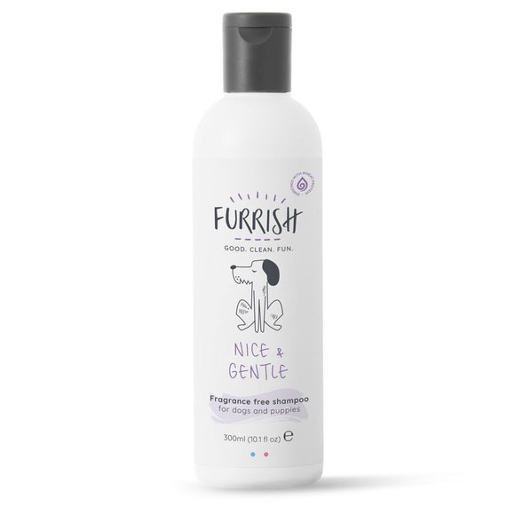 Furrish Nice & Gentle Shampoo 300ml – Mild Cleansing Formula, Hypoallergenic for Sensitive Skin