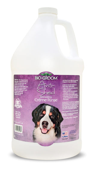 Bio-Groom Anti-Shed Creme Rinse – Professional Undercoat Removal Conditioner, 3.8L