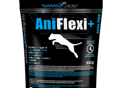 Game Dog AniFlexi+ Refil 550g – Joint and Bone Support Supplement, Advanced Formula Powder
