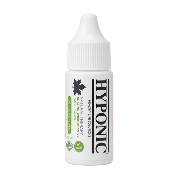 Hyponic No Sting Hinoki Cypress Ear Cleaner Dogs and Cats - 30 ml