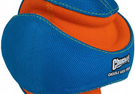 Chuckit! Giggle Kick Fetch Ball – Impenetrable Durable Toy with Entertaining Sound