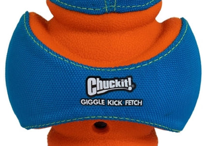 Chuckit! Giggle Kick Fetch Ball – Impenetrable Durable Toy with Entertaining Sound