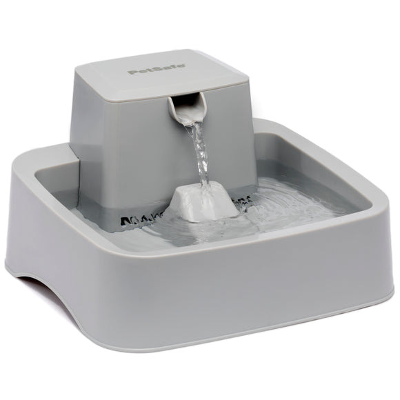 PetSafe Drinkwell Water Fountain – Medium Capacity, Quiet Flow, Easy-Clean Design