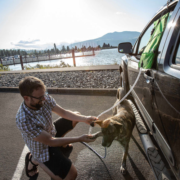 Kurgo Go Shower 6L – Portable Travel Shower with Easy-Fill Reservoir and Adjustable Flow