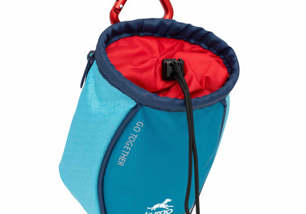 Kurgo Go Stuff It Treat Bag – Red, Durable Clip-On Pouch with Easy-Access Opening