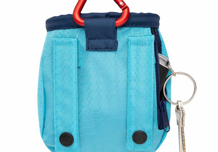 Kurgo Go Stuff It Treat Bag – Red, Durable Clip-On Pouch with Easy-Access Opening