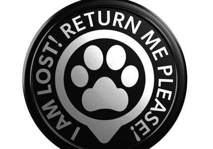 Max&Molly Gotcha! Lost & Found Collar Tag – Smart Pet ID with Owner Contact Feature