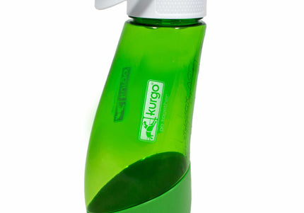 Kurgo Gourd Water Bottle 750ml – BPA-Free Red Bottle with Detachable Drinking Bowl