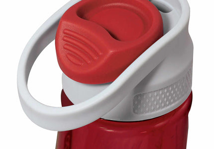 Kurgo Gourd Water Bottle 750ml – BPA-Free Red Bottle with Detachable Drinking Bowl