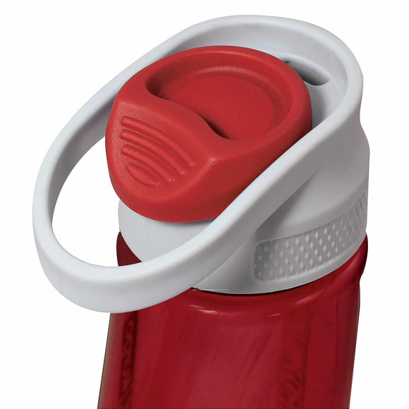 Kurgo Gourd Water Bottle 750ml – BPA-Free Red Bottle with Detachable Drinking Bowl