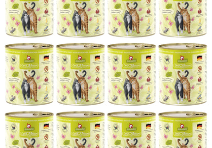 GranataPet DeliCatessen Pheasant & Rabbit Wet Cat Food – Grain-Free, 12 x 800g Cans