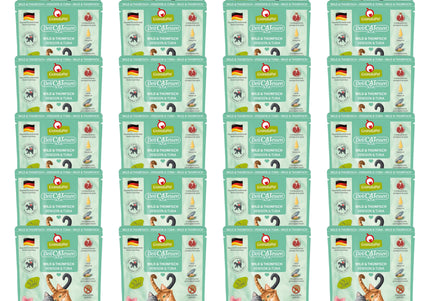 GranataPet DeliCatessen Venison & Tuna – Grain-Free Wet Food Pouches, Premium Meat Blend, 24x85g