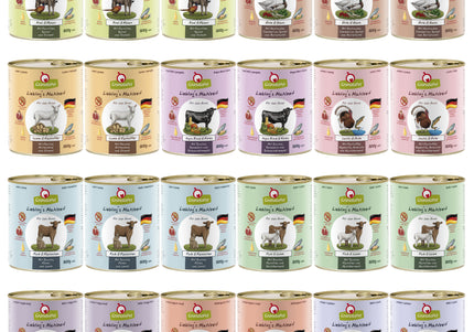 GranataPet Wet Food Set – Grain-Free 24x800g Mixed Flavors, Premium Nutrition Variety