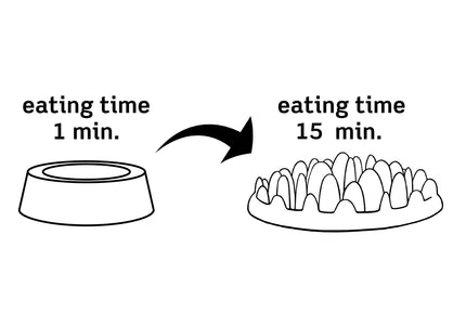 Northmate Green Mini Slow Feeder Bowl – Durable Interactive Design, Promotes Healthy Eating