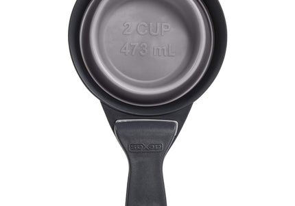 Dexas Collapsible KlipScoop 3in1 Large 473ml – Foldable Food Scoop with Bag Clip, Purple