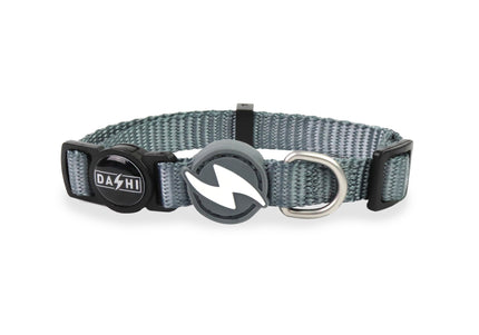 Dashi Solid Cat Collar – Nylon Adjustable Collar with Intense Brown Color, Durable Buckle