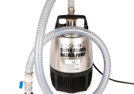Groom-X Super Power Bather Pump – High-Pressure Bathing Kit with Durable Motor and Hose