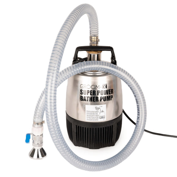 Groom-X Super Power Bather Pump – High-Pressure Bathing Kit with Durable Motor and Hose