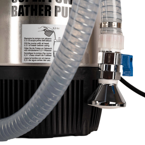 Groom-X Super Power Bather Pump – High-Pressure Bathing Kit with Durable Motor and Hose