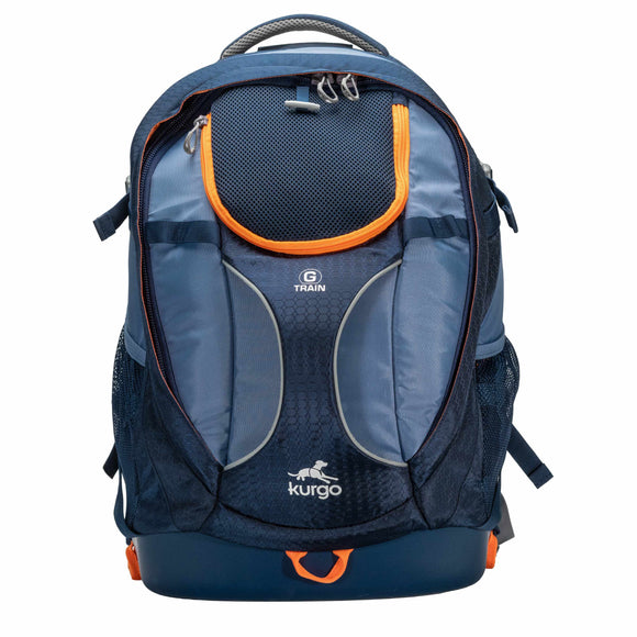 Kurgo G-Train K9 Pack Navy – Versatile Pet Backpack, Durable Water-Resistant Design, Navy Blue