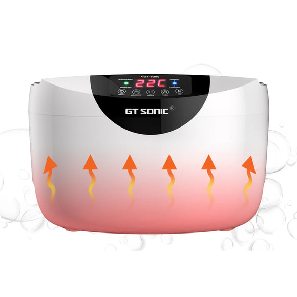 VGT Ultrasonic Cleaner 2500ml – High-Capacity Ultrasonic Disinfection Unit for Grooming Tools