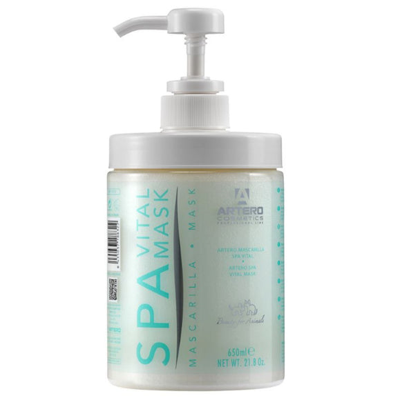 Artero Spa Vital Mask – Nourishing Coat Treatment, 650ml, Restores Shine and Softness