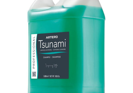 Artero Tsunami Degreasing Shampoo 5L – Deep-Cleaning Formula, Ideal for First Washes