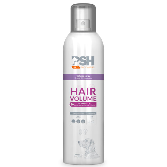 PSH Pro Volume Spray 300ml – Lightweight Volumizing Formula, Reduces Static and Adds Fullness