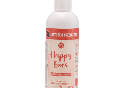 Nature's Specialties Happy Ears Alcohol-Free Ear Cleaner 237ml – Gentle, Fast-Acting Formula