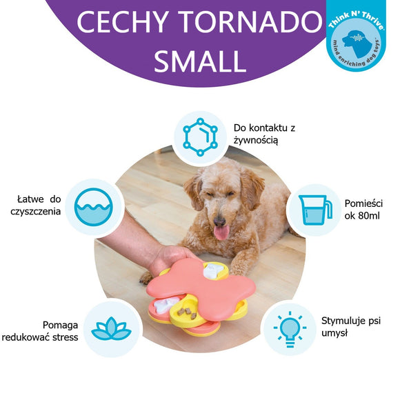 Nina Ottosson Dog Tornado Interactive Puzzle Game – Level 2, Small Size, Engaging Design