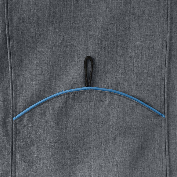 Kurgo Heather Bench Seat Cover – Waterproof Gray Car Protector, Durable and Easy to Clean