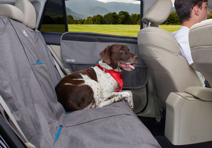 Kurgo Car Door Guards – Black Protective Covers, Set of 2, Durable and Easy to Install