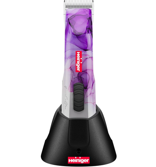 Heiniger Opal Special Edition Clipper – Quiet Two-Speed Cordless Grooming Tool with Brushless Motor, No. 10 Blade, Two Batteries