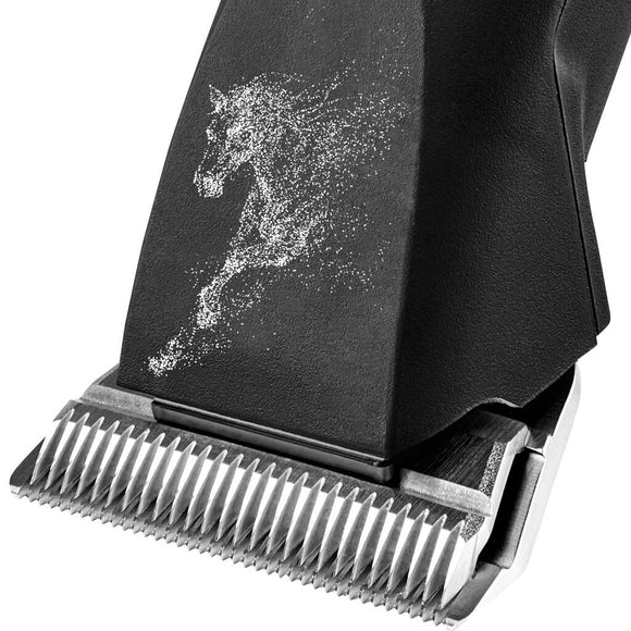Heiniger Saphir Style Horse Cordless Clipper – Professional Grooming Tool with 2 Batteries and Wide Blade 1.5mm