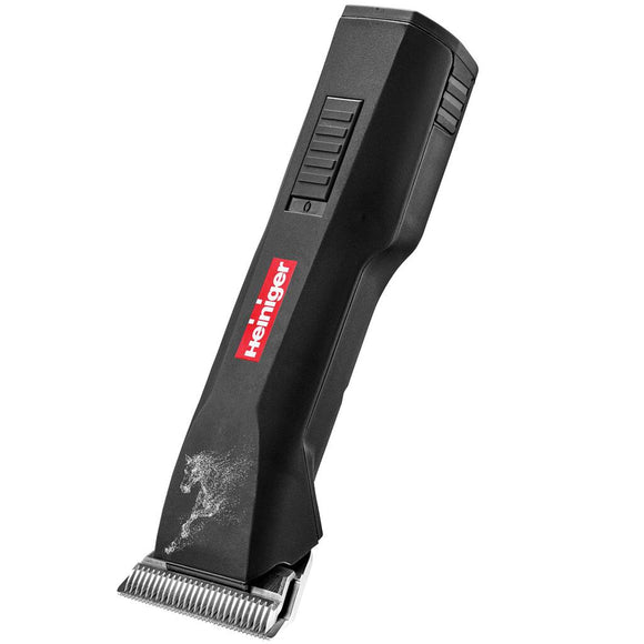 Heiniger Saphir Style Horse Cordless Clipper – Professional Grooming Tool with 2 Batteries and Wide Blade 1.5mm