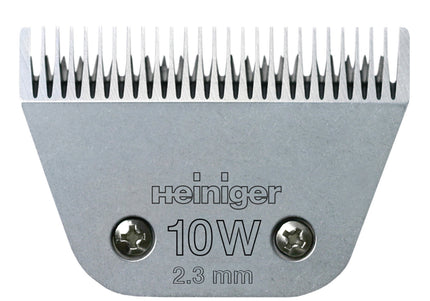 Heiniger No. 10 Wide Blade – Precision 2.3mm Cutting, Durable Steel for Large Coats