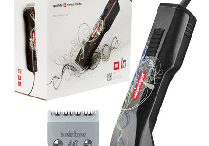 Heiniger Saphir Cord Vet Professional Animal Clipper – Corded Design with No. 40 Precision Blade