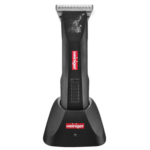 Heiniger Saphir Style Horse Cordless Clipper – Professional Grooming Tool with 2 Batteries and Wide Blade 1.5mm