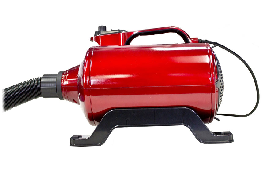 Shernbao Typhoon Red Dryer 3000W – Dual-Motor Tabletop Dryer, High Airflow 150 L/s, Powerful Performance