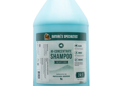 Nature's Specialties High Concentrate Dirty Dog Shampoo – Degreasing Formula, 1:24 Dilution, 3.8L