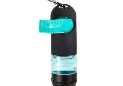 KONG HandiPOD Clean Dispenser – Dog Waste Bag Holder with Integrated Disinfectant Liquid