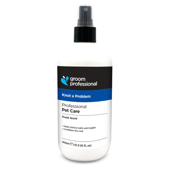 Groom Professional Knot a Problem Detangling Spray – Fast-Acting Formula, 400ml