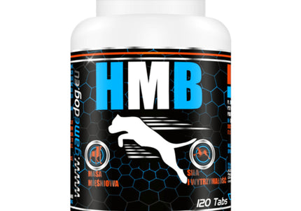 Game Dog HMB Muscle Support Tablets – Advanced Supplement, 120 Count, Promotes Strength and Recovery