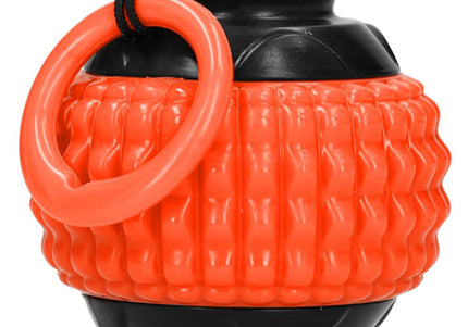 Dog Comets Blazar Jet Fetch Toy – Durable Rubber Ball, Vibrant Fuchsia Color