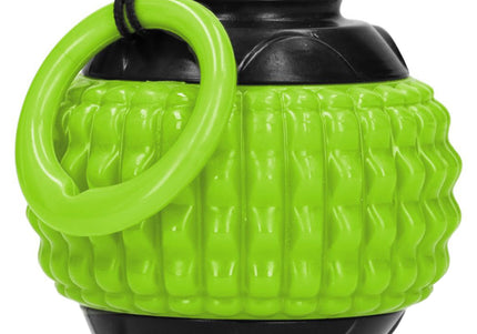 Dog Comets Blazar Jet Fetch Toy – Durable Rubber Ball, Vibrant Fuchsia Color