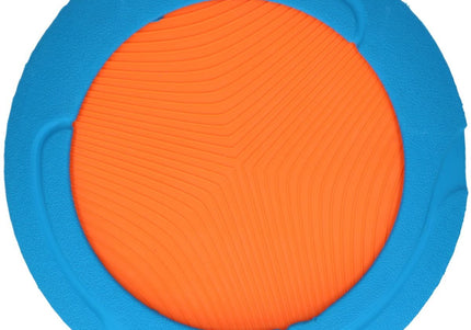 Chuckit! Ultra Flight Rubber Frisbee 23cm – High-Performance Long-Distance Dog Disc