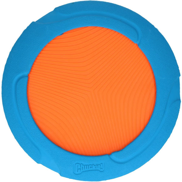 Chuckit! Ultra Flight Rubber Frisbee 23cm – High-Performance Long-Distance Dog Disc
