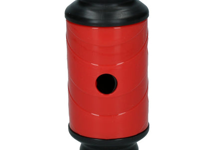 Eat Slow Live Longer Roller S 17cm – Red Interactive Treat Dispensing Toy, Durable Design