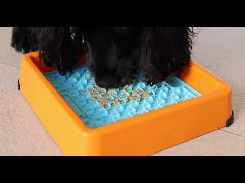 LickiMat Keeper Indoor Licking Mat Tray – Secure Non-Slip Design, Easy Clean Solution